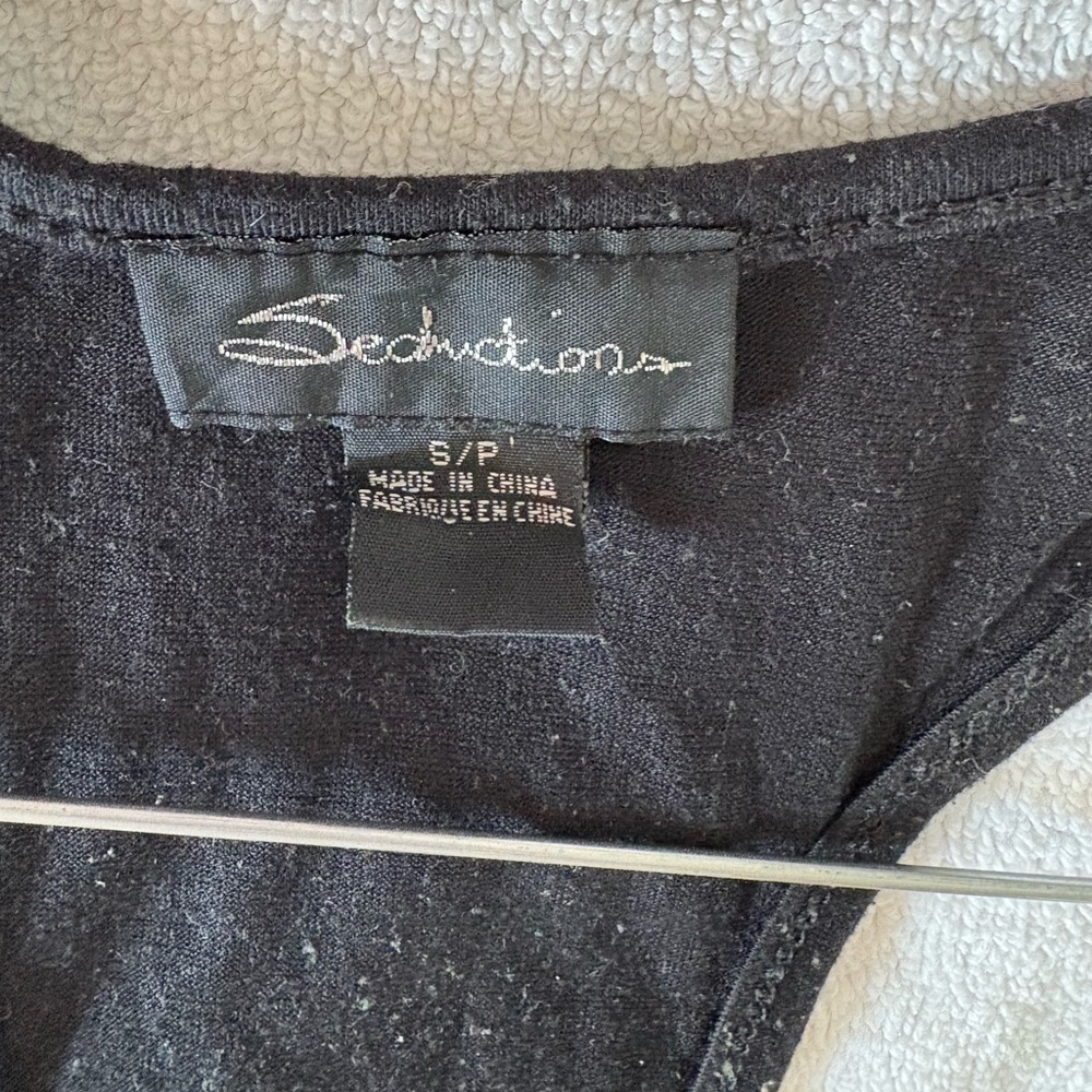 Black Racerback Tank Top - Picture 3 of 4